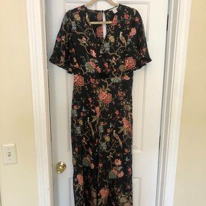 Full length floral jumpsuit - H&M Size 6